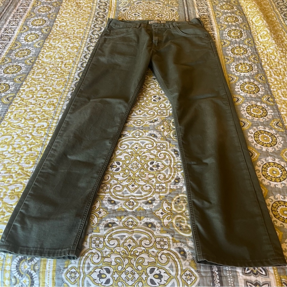 Patagonia Men's Straight Jeans - Olive Green